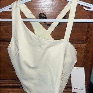 Lululemon Everlux Asymmetrical Tennis Tank Top